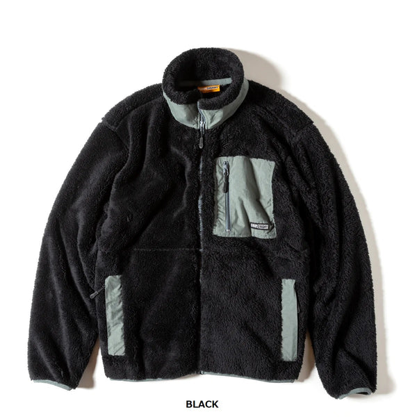 GRIP SWANY ( グリップスワニー ) 【 GSMCT-078 】 CORAL FLEECE JACKET | フリース | ジャケット | 上着 | 冬 | アウター | ポケット | アウトドア | お出かけ | 暖かい | 防寒 | ふわふわ | ぐりっぷすわにー
