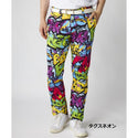 【 SALE 】 LOUDMOUTH ( ラウドマウス ) ストレッチツイル 柄ロングパンツ | ゴルフ | ゴルフウェア | メンズ | 派手 | 765333 | ポリエステル | 速乾 | 吸汗 | 機能性 | ストレッチ | パンツ | ロングパンツ | らうどまうす