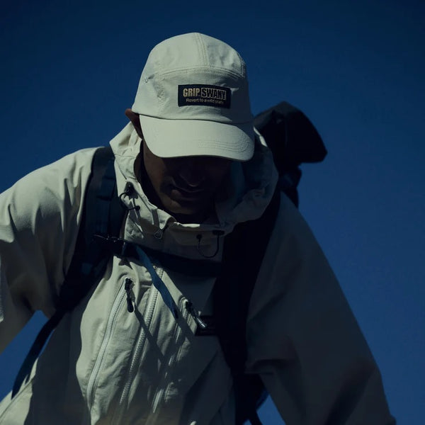 GRIP SWANY ( グリップスワニー ) 【 GSUA-158 】 ADVENTURE CAP | 帽子 | キャップ | シンプル | ロゴ | アクセント | サイズ調整 | アウトドア | レジャー | キャンプ | 撥水 | 軽量 | 軽い | バックル | オシャレ | ぐりっぷすわにー