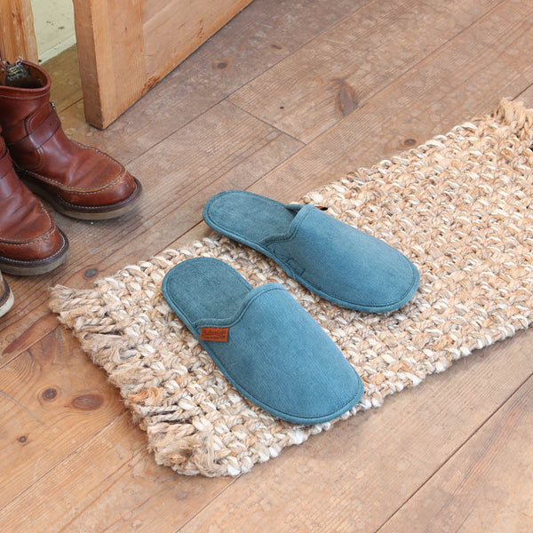 DULTON ( ダルトン ) CORDUROY SLIPPERS EV コーデュロイ スリッパ EV | メンズ | ウィメンズ | 室内用 | ルームシューズ | オシャレ | シンプル | 来客用 | 履き心地 | 収納袋 | 樹脂製 | 持ち運び | T20-0224 | だるとん