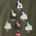 CHUMS ( チャムス ) ブービーオニギリフレンズTシャツ | 半袖 | 半袖Tシャツ | Tシャツ | 夏服 | バックプリント | 可愛い | オシャレ | おにぎり | 食べ物モチーフ | CH01-2743 | ちゃむす | コットン100%