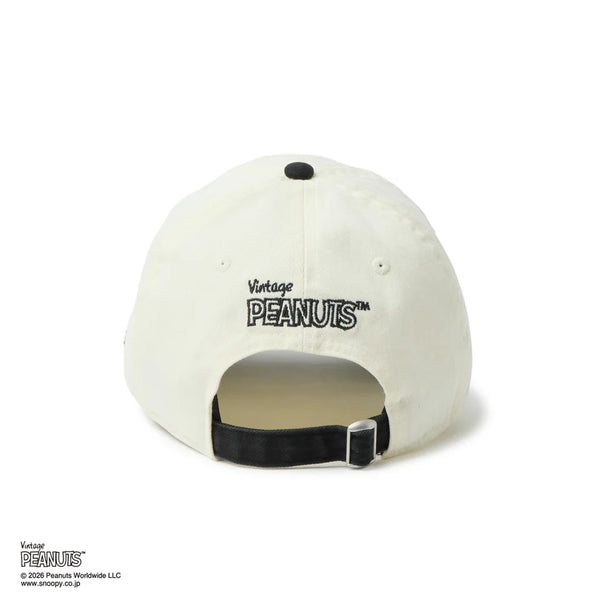 NEW ERA ( ニューエラ ) 9TWENTY Vintage PEANUTS ピーナッツ 2-Tone | 帽子 | キャップ | スヌーピー | 可愛い | プレゼント | ギフト | お出かけ | UVカット | 日よけ | 暑さ対策 | お出かけ | レジャー | アウトドア | 14865366 | 14865367 | にゅーえら