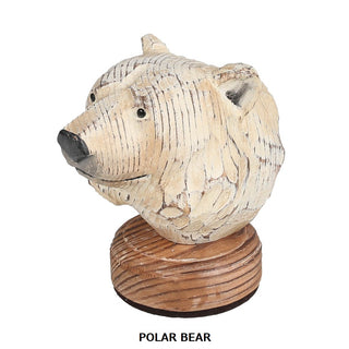 DULTON ( ダルトン ) WOODEN ANIMAL HEAD | ウッデン アニマル ヘッド | ポーラー ベア | ウルフ | タイガー | ライオン | 動物 | 置物 | オブジェ | 木製 | Y-0740 | だるとん