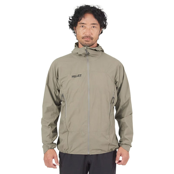 MILLET ( ミレー ) ブリーズバリヤー II ワイルダー ジャケット | アウトドア | キャンプ | 登山 | ハイキング | 軽い | 軽量 | 撥水 | 通気性 | パッカブル | 旅行 | 持ち運び | フード | MIV03176 | みれー