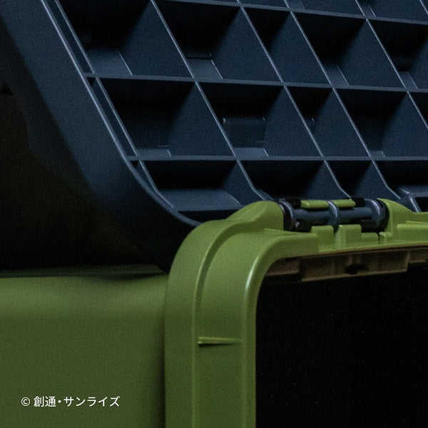 機動戦士ガンダム ツールボックス17L ジオン公国軍モデル | G-102 | シャア専用モデル | G-101 | タフ | 頑丈 | ハードボックス | フタ | 取り外し | 両側開閉 | スタッキング | 車 | 収納 | 収納ボックス