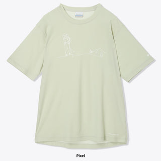Columbia ( コロンビア ) トレイルラッシュグラフィックショートスリーブTシャツ 半袖Tシャツ メンズ 冷感 速乾 吸湿速乾 オムニフリーズゼロアイス オムニウィック 抗菌防臭 アウトドア ハイキング 登山 トレッキング キャンプ スポーツ 夏 レジャー PG1653