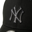 NEW ERA ( ニューエラ ) 9FORTY Rhinestone ラインストーン ニューヨーク・ヤンキース ブラック | ピンク | グレー | 帽子 | キャップ | 日よけ | ポリエステル | サイズ調整 | 14942634 | 14242633 | 14942635 | にゅーえら
