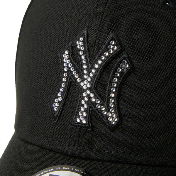 NEW ERA ( ニューエラ ) 9FORTY Rhinestone ラインストーン ニューヨーク・ヤンキース ブラック | ピンク | グレー | 帽子 | キャップ | 日よけ | ポリエステル | サイズ調整 | 14942634 | 14242633 | 14942635 | にゅーえら