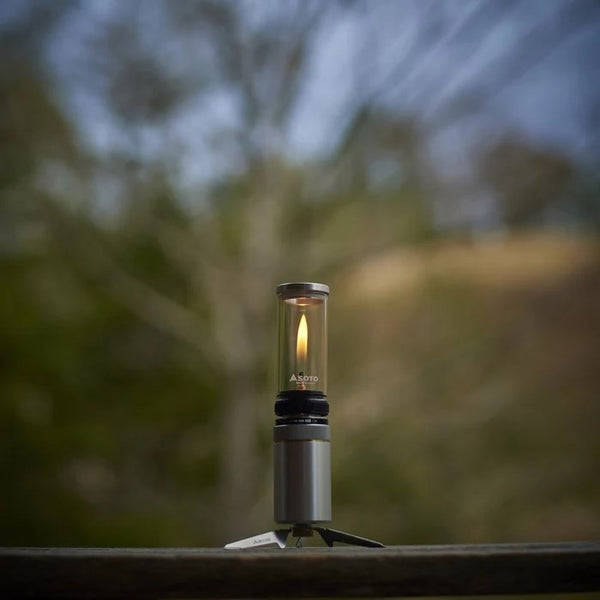 SOTO ( ソト ) Hinoto | ひのと | SODー260 | ガスランタン | キャンドル風 | ライターガス | 燃料缶 | CB缶 | OD缶 | キャンプ | アウトドア | 焚き火 | バーベキュー | ソロキャンプ | ランタン | 収納ケース