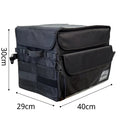 5050WORKSHOP ( フィフティフィフティワークショップ ) FOLDING BOXBAG 30L / 60L | 収納ケース | 積み重ね | 折りたたみ | ブラック | シンプル | アウトドア | レジャー | キャンプ | 整理 | 小物整理 | 車内 | 便利 | 防水 | 仕切り | 幅調整