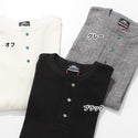KRIFF MAYER ( クリフメイヤー ) 針抜きヘンリーネックT | MENS | 2545102 | メンズ | 半袖 | 春夏 | オシャレ | シンプル | ボタン | 個性 | カジュアル | やや細身 | インナー | アウトドア | お出かけ | くりふめいやー