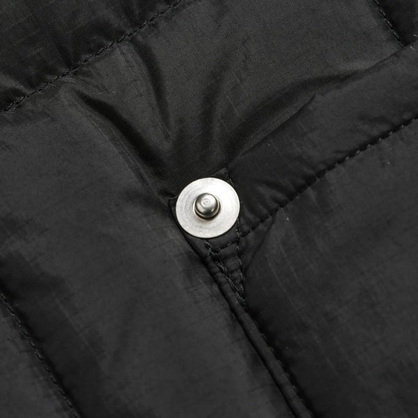 TAION ( タイオン ) ワーク クルーネック ダウンジャケット | アウター | ジャケット | 軽い | コンパクト | 軽量 | アウトドア | キャンプ | レジャー | シンプル | 保温 | 防寒 | 冬 | 定番 | 定番ダウン | TAION-104BWK | たいおん