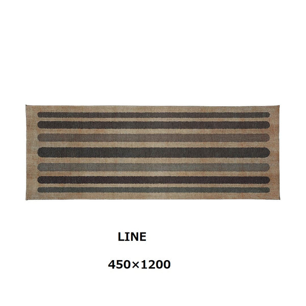 DULTON ( ダルトン ) MAT マット | LINE | FRAME   | BLOCKS | 室内 | 室内マット | インテリア | オシャレ | 玄関 | リビング | ダイニング | 洗える | くすみカラー | 450×1200mm | 500×800mm | RNN-1076 | だるとん