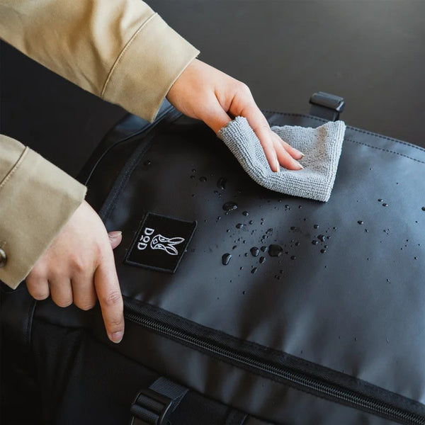DOD ( ディーオーディー ) ハコピタイト リュックサック バックパック デイパック シンプル PC収納 35L 箱型 撥水 大容量 アウトドア キャンプ 旅行 通勤 通学 レジャー BA138-BK
