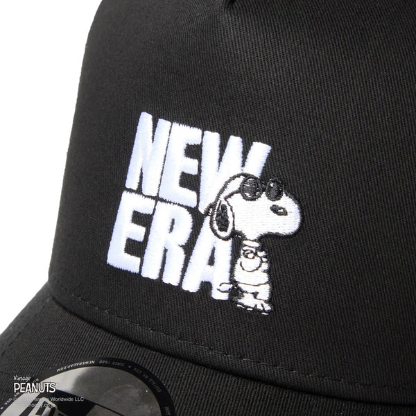 NEW ERA ( ニューエラ ) 9FORTY A-Frame トラッカー Vintage PEANUTS ピーナッツ JOE COOL ジョー・クール | スヌーピー | ユニセックス | サイズ調整 | 日よけ | オシャレ | カーブドバイザー | メッシュ | 14865347 | 14865348 | にゅーえら