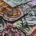 DETAIL ( ディテール ) Tibetan Tiger Rug H1-75 チベタンタイガーラグ | 虎モチーフ | ウールラグ | ラグ | インテリア | 寝室 | ハーフサイズ | 玄関マット | ポイントラグ | 絨毯 | 厚手 | 硬め | 室内 | 虎 | ウール | ハンドメイド | チベット | 3316H1
