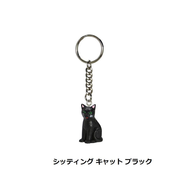 DETAIL ( ディテール ) Alfred Fischer Keyring アルフレッド フィッシャー キーリング | キーホルダー | キーケース | 鍵 | アクセサリー | 動物 | ネコ | 猫 | イヌ | 犬 | ペット | ペンギン | ブタ | 豚 | H0164 | でぃてーる