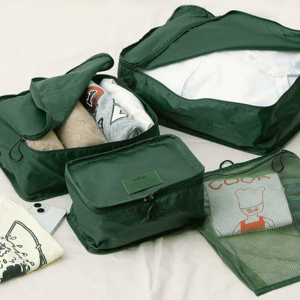 HIGHTIDE ( ハイタイド ) トラベルパッキングバッグ 3pack | ネーエ | 旅行 | パッキング | シンプル | トラベル | アウトドア | キャンプ | メッシュ | 洗濯可 | ハンドル付 | ポリエステル | GB317 | はいたいど