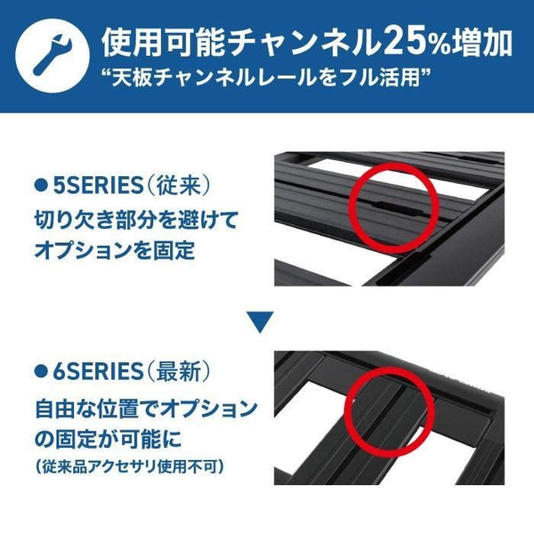 【お取り寄せ商品】RHINO-RACK ( ライノラック ) PIONEER 6 PLATFORM 1900×1380mm 取付キット ランドクルーザーFJ ランクルFJ ルーフラック ルーフキャリア カーキャリア 車載キャリア SUV ルーフプラットフォーム アウトドア キャンプ JC-01599