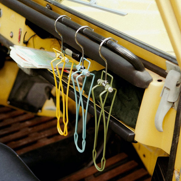 DULTON ( ダルトン ) FOLDING HANGER フォールディング ハンガー | コンパクト | 持ち運び | 車内 | 折りたたみ | 旅行 | 省スペース | アウトドア | キャンプ | 出張 | 室内干し | 121-374 | だるとん