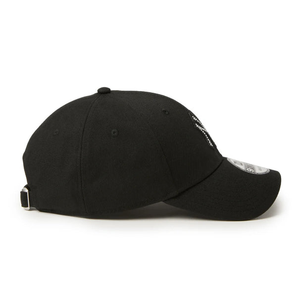 NEW ERA ( ニューエラ ) 9FORTY Rhinestone ラインストーン ニューヨーク・ヤンキース ブラック | ピンク | グレー | 帽子 | キャップ | 日よけ | ポリエステル | サイズ調整 | 14942634 | 14242633 | 14942635 | にゅーえら