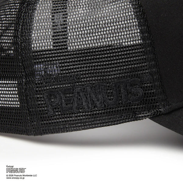 NEW ERA ( ニューエラ ) 9FORTY A-Frame トラッカー Vintage PEANUTS ピーナッツ JOE COOL ジョー・クール | スヌーピー | ユニセックス | サイズ調整 | 日よけ | オシャレ | カーブドバイザー | メッシュ | 14865347 | 14865348 | にゅーえら