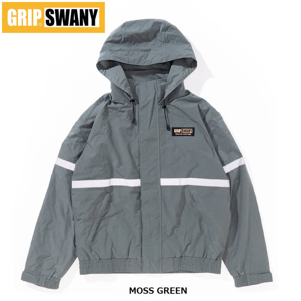 GRIP SWANY ( グリップスワニー ) 【 GSMJ-055 】 REFLECTIVE LINE | ジャケット | アウター | フィールドジャケット | 撥水 | ナイロン | 起毛 | メッシュ | アウトドア | レジャー | キャンプ | 登山 | ぐりっぷすわにー