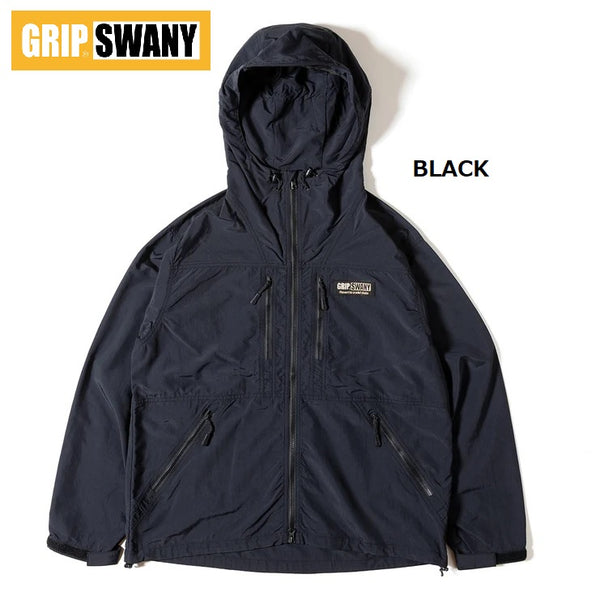 GRIP SWANY ( グリップスワニー ) 【 GSMJ0018 】 GS SUPPLEX PARKA | パーカー | アウトドア | キャンプ | レジャー | サプレックスナイロン | フード付 | 登山 | ハイキング | 散歩 | お出かけ | ぐりっぷすわにー