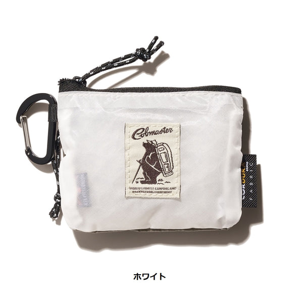 COBMASTER ( コブマスター ) COB CR FLAT POUCH ポーチ | 撥水 | シンプル | コンパクト | 2ポケット | コインケース | 財布 | ミニ | 軽量 | ナイロン | アウトドア | フェス | 旅行 | キャンプ | 登山