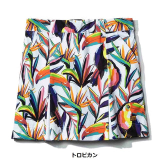 【 SALE 】LOUDMOUTH ( ラウドマウス ) レディース ECOベントメッシュ 柄スカート | ゴルフ | ウェア | 派手 | 可愛い | 吸汗速乾 | UV | 接触冷感 | 遮熱 | ストレッチ | 765358 | らうどまうす