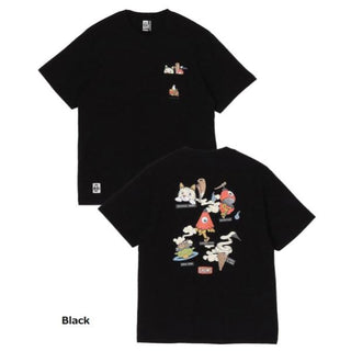 【 SALE 】CHUMS ( チャムス ) アンチバグフードヨーカイポケットTシャツ | トップス | Tシャツ | シャツ | 半袖 | 妖怪 | バックプリント | コットン | 定番 | 虫よけ | CH01-2508 | 中厚地 | グラフィックTシャツ | オシャレ | 夏服 | ちゃむす | アウトドア | キャンプ | レジャー