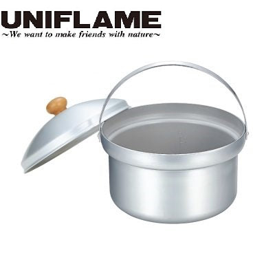 UNIFLAME ( ユニフレーム ) fanライスクッカーDX | 炊飯 | キャンプ | アウトドア | 料理 | 5合 | 直火 | 専用 | 軽い | ファミリーキャンプ | お米 | ご飯 | 660089 | ゆにふれーむ