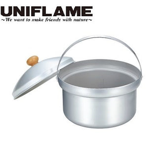 UNIFLAME ( ユニフレーム ) fanライスクッカーDX | 炊飯 | キャンプ | アウトドア | 料理 | 5合 | 直火 | 専用 | 軽い | ファミリーキャンプ | お米 | ご飯 | 660089 | ゆにふれーむ