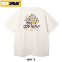 GRIP SWANY ( グリップスワニー ) 【 GSMCT-121 】 TRAVELING BEAR TEE | 半袖Tシャツ | 半袖 | Tシャツ | シンプル | コットン | プリントT | アパレル | レジャー | お出かけ | アウトドア | キャンプ | ぐりっぷすわにー