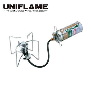 UNIFLAME ( ユニフレーム ) セパレートバーナーUS-S | シングルバーナー | バーナー | 登山 | キャンプ | アウトドア | CB缶 | コンパクト | 防災 | 料理 | 調理 | 分離型 | カセットボンベ | 610077 | ゆにふれーむ