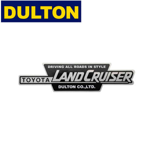 DULTON ( ダルトン ) LC×DULTON ステンレスステッカー | LAND CRUISER×DULTON | ステッカー | 大判 | ランドクルーザー | LCWAZ-001 | だるとん