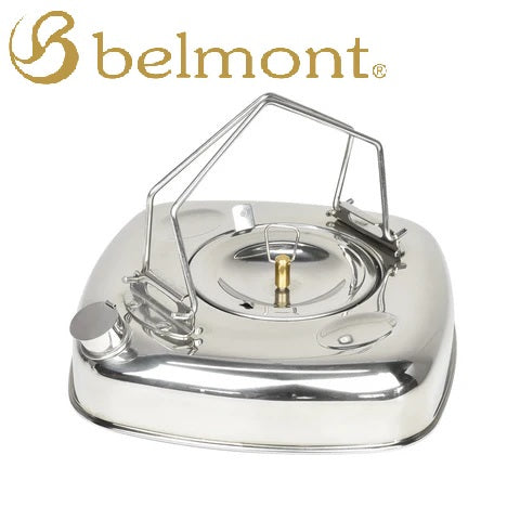 belmont ( ベルモント ) BM-293 ファイヤースクエアケトル1.6L | ケトル | アウトドア | やかん | ヤカン | アウトドア | キャンプ | 湯沸かし | IH対応 | ガス対応 | 直火 | 茶こし付 | ステンレス | べるもんと
