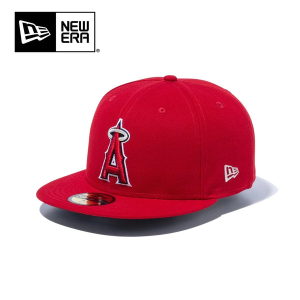 NEW ERA ( ニューエラ ) 59FIFTY MLBオンフィールド ロサンゼルス ・ エンゼルス ゲーム 帽子 | キャップ | 日よけ | ユニセックス | 定番 | 速乾 | ポリエステル | 紫外線カット | 14524876