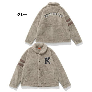 KRIFF MAYER ( クリフメイヤー ) シャギーボアレタードジャケット | MENS | 2514401 | メンズ | ジャケット | ウェア | ふわふわ | 起毛 | 冬 | 防寒 | アウター | ユニセックス | くりふめいやー