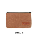 DULTON ( ダルトン ) WAX CANVAS TOOL POUCH ワックス キャンバス ツール ポーチ | Sサイズ | Lサイズ | キャメル | オリーブ | シンプル | コットン100% | ビンテージ感 | T21-0338 | だるとん | 小物入れ | 旅行