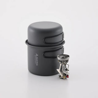 SOTO ( ソト ) アミカスクッカーコンボ SOD-320CC | セット | 料理 | 調理器具 | アウトドア | キャンプ | ソロキャンプ | 登山 | コンパクト | 防災