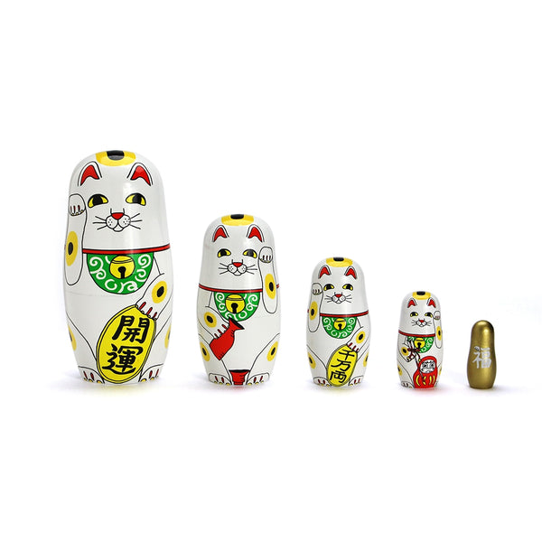 DETAIL ( ディテール ) Lucky Cat ラッキーキャット | 招き猫のマトリョーシカ | 招き猫 | マトリョーシカ | マトリョシカ | インテリア | ネコ | プレゼント | ギフト | 可愛い | 商売繁盛 | 千客万来 | 縁起物 | 3415LU