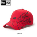 NEW ERA ( ニューエラ ) 9FORTY A-Frame The Flame 帽子 キャップ 炎 フレーム ファイヤー ロゴ 刺繍 ストリート カジュアル ブランド ベースボールキャップ アウトドア キャンプ 15137114 15137115