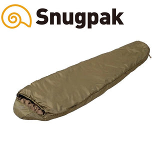 Snugpak ( スナグパック ) ソフティー エリート3 レフトジップ コヨーテタン | シュラフ | アウトドア | キャンプ | マミー型 | 防災 | 冬キャンプ | 氷点下 | 登山 | SP20029CT | すなぐぱっく