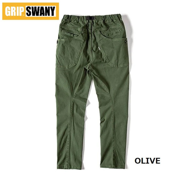 GRIP SWANY ( グリップスワニー ) GSP-55 JOG 3D CAMP PANTS | パンツ | ロングパンツ | アウトドア | キャンプ | 厚手 | ストレッチ | 人気 | デニム | オシャレ | 収納 | ポケット