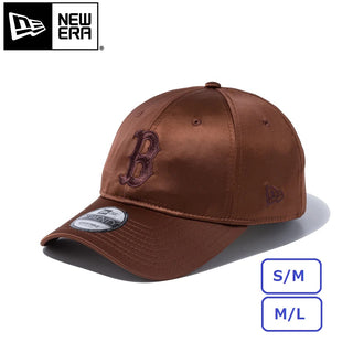 NEW ERA ( ニューエラ ) 9TWENTY Valentine's Day サテン ボストン・レッドソックス ブラウン/ダークブラウン | 帽子 | キャップ | アウトドア | キャンプ | レジャー | お出かけ | バレンタイン | サイズ調整 | 14908293 | にゅーえら