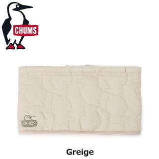 CHUMS ( チャムス ) ブービーステッチパテッドネックウォーマー | マフラー | ネックウォーマー | 防寒 | 冬 | 通勤 | 通学 | オシャレ | ワンポイント | 刺繍 | 保温 | ユニセックス | 軽い | キルティング | CH09-1349 | ちゃむす