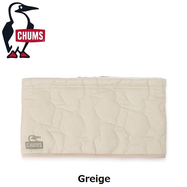 CHUMS ( チャムス ) ブービーステッチパテッドネックウォーマー | マフラー | ネックウォーマー | 防寒 | 冬 | 通勤 | 通学 | オシャレ | ワンポイント | 刺繍 | 保温 | ユニセックス | 軽い | キルティング | CH09-1349 | ちゃむす