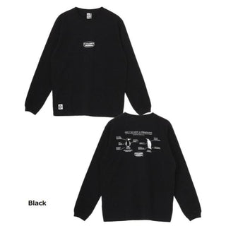 CHUMS ( チャムス ) チャムスリミテッドブラッシュドロングスリーブTシャツ | ロンT | ロングTシャツ | 長袖 | 長袖シャツ | ウェア | トップス | ゆとり | ワンポイント | お出かけ | シンプル | バックプリント | CH01-2660 | ちゃむす