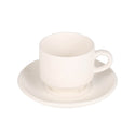 DULTON ( ダルトン ) LAND STACKING CUP ＆ SAUCER ランド スタッキング カップ ＆ ソーサー | 食器 | シンプル | 厚み | 重み | しっかり | 来客 | 白色 | ホワイト | ストーンウェア | だるとん | M-0587 | レンジOK | 食洗機OK